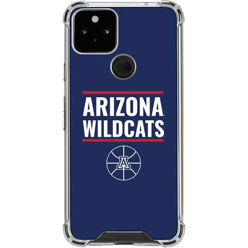University of Arizona Wildcats Basketball Mark Google Pixel 5 Clear Case